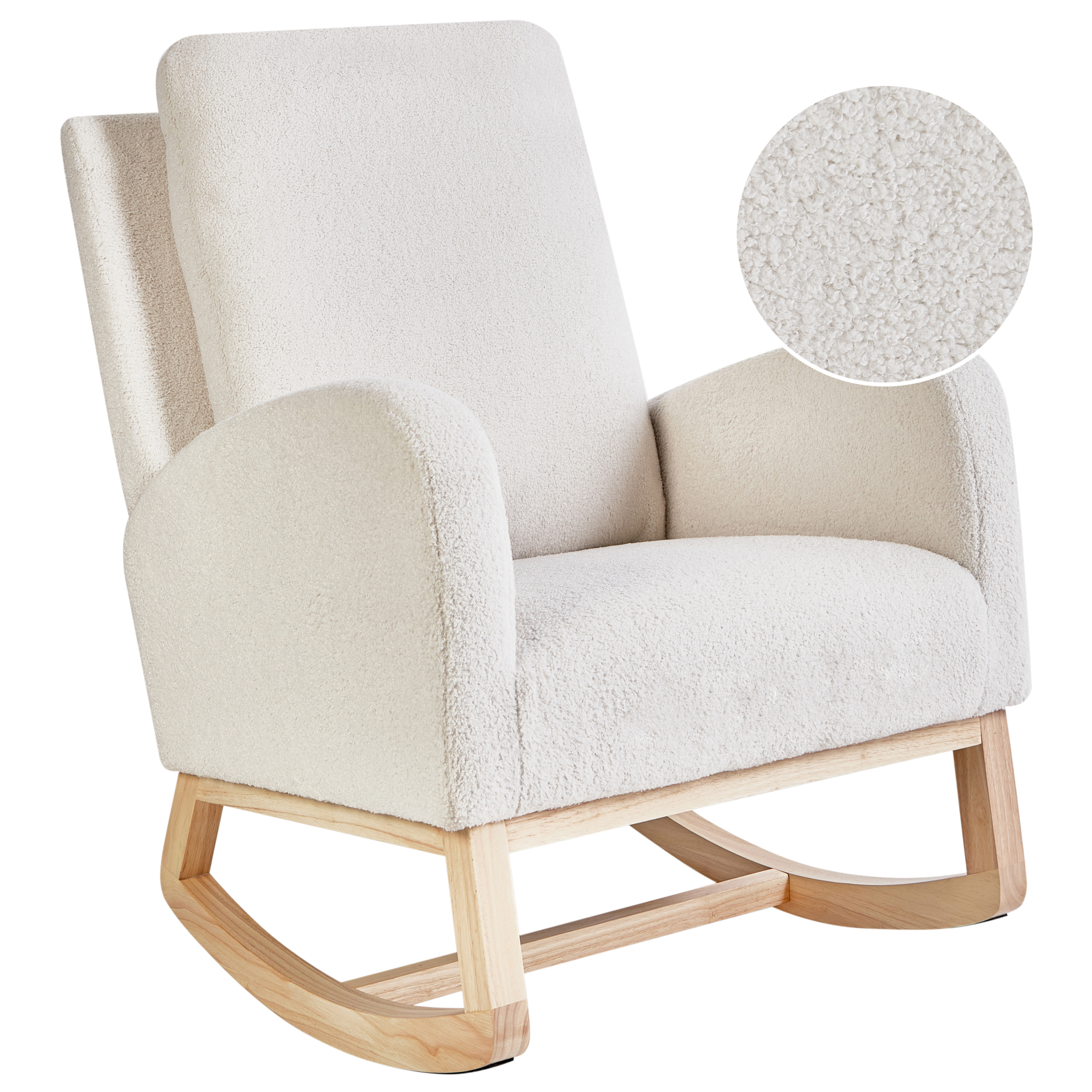 Keinutuoli ALSTA buklee Luonnonvalkoinen