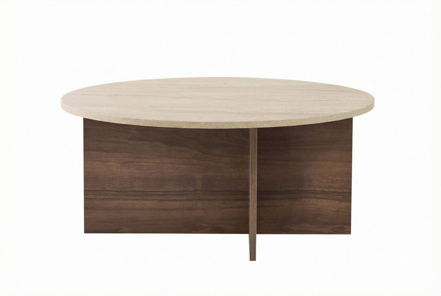 Norda Design Tyylikäs sohvapöytä, 90 x 90 x 40 cm | 100 % melamiinipinnoitettu, 18 mm paksu