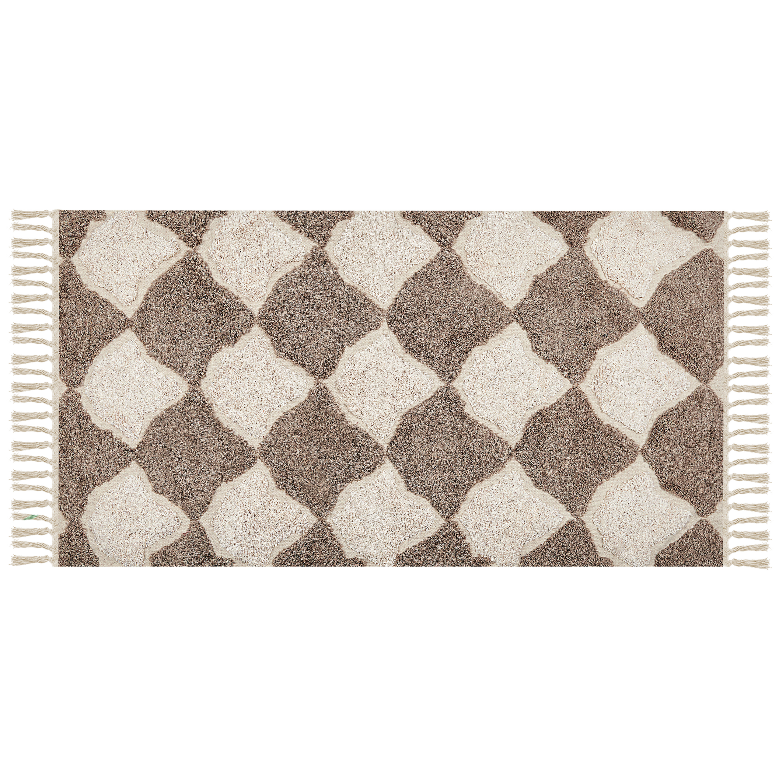 Matto SINOP Beige 80 x 150 cm Puuvilla