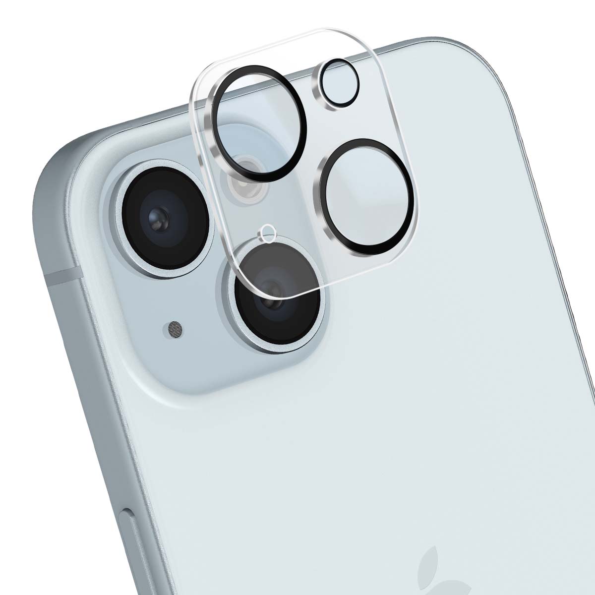 Kameran Linssin Suoja iPhone 15 / 15 Plus Lens Shield Iskunkestävä