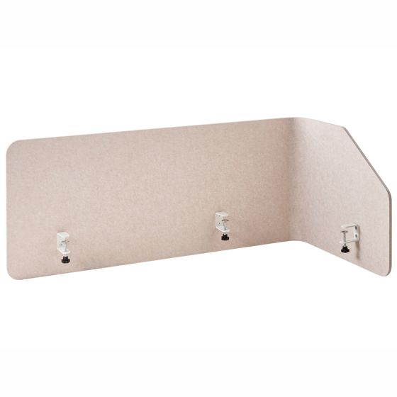 Työpöydän väliseinä FOLDY 120 x 50 cm Beige