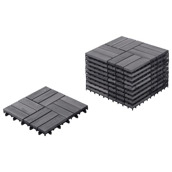 Terassilaatta ACERENZA sertifioitu akaasia Harmaa