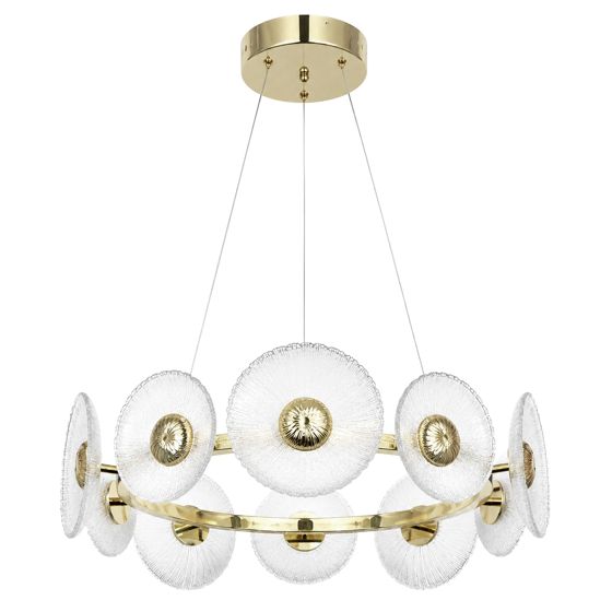 TOOLIGHT riippuvalaisin SWE071-CP 60cm Kulta, 100x60x18cm