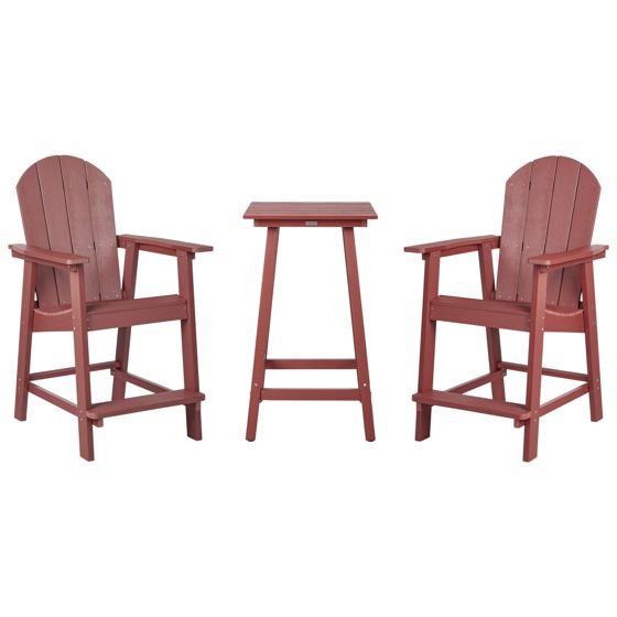 Bistrosetti ADIRONDACK Punainen