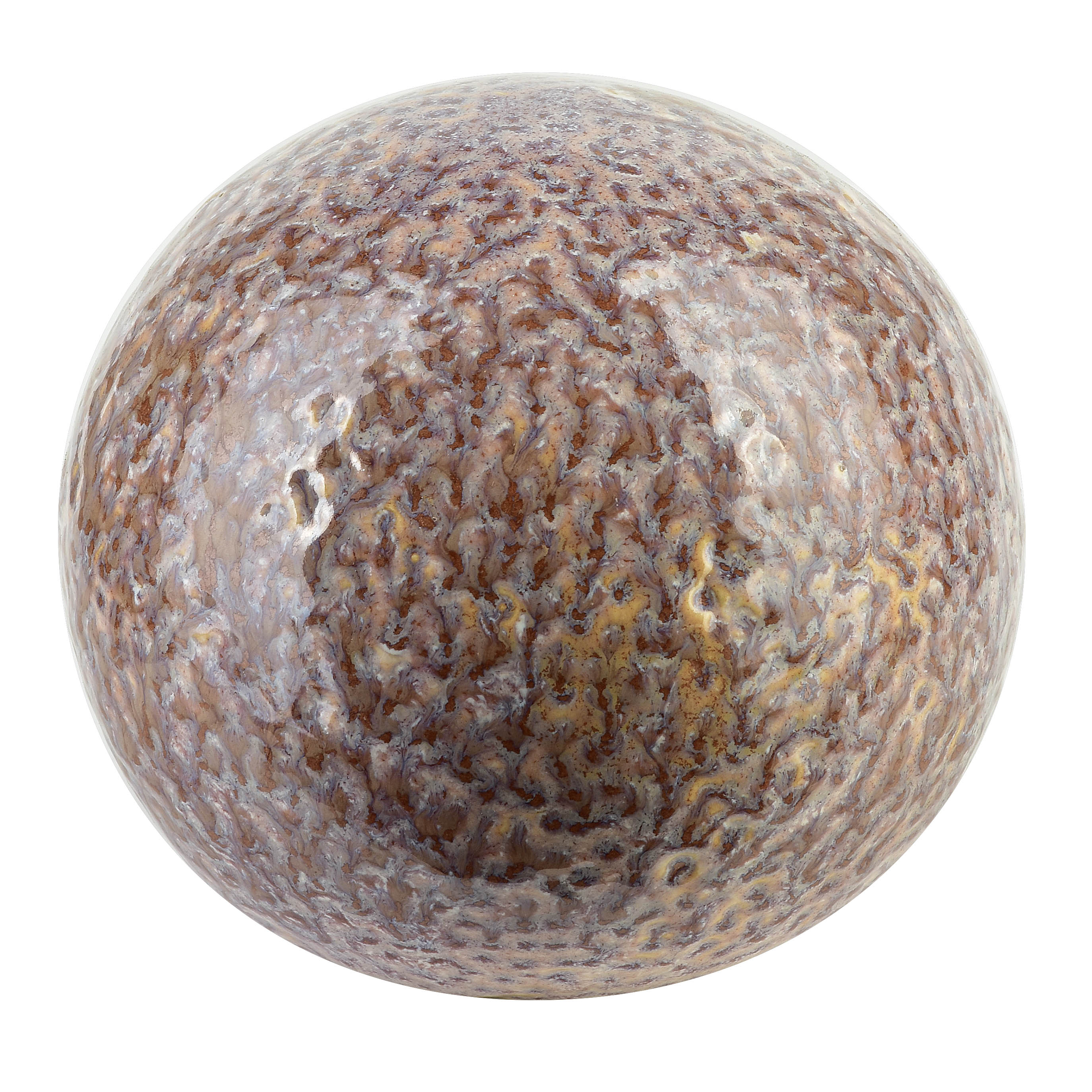 Koristepallo keraaminen SAGGIO LEMON 12x12x11 cm keltainen 1 kpl