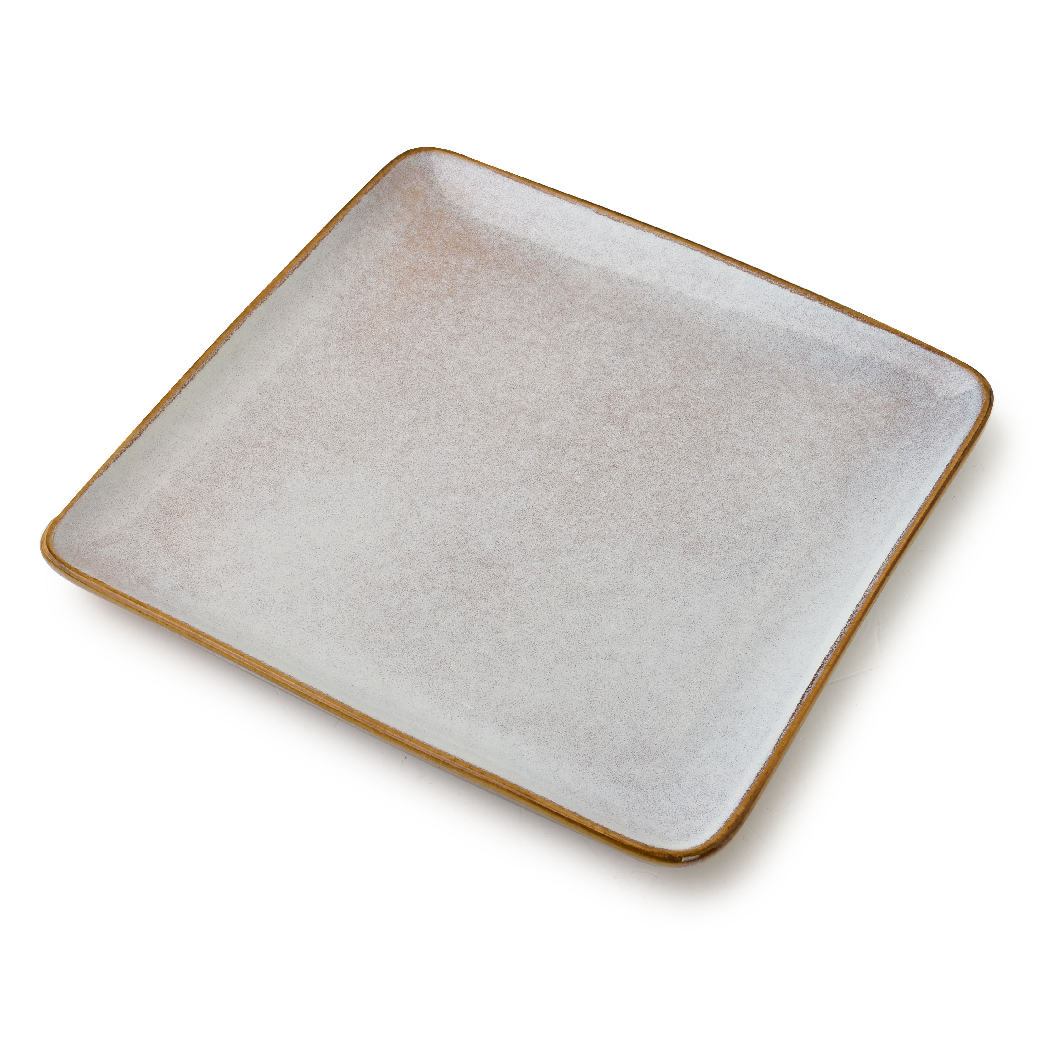 Ruokalautanen keramiikka BASIC NATURE 24,5x24,5 cm luonnonväri 1 kpl