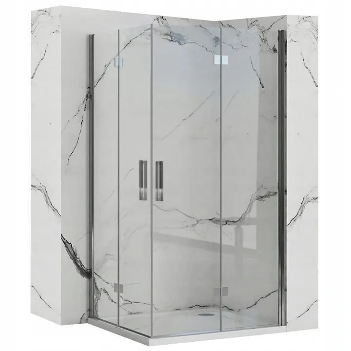 REA Suihkukaappi MOLIER DOUBLE 100X100 kromi