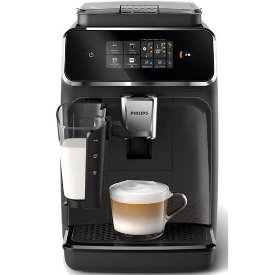 Philips EP2334/10 Series 2300 Espressokone LatteGo-järjestelmä Musta ja harmaa