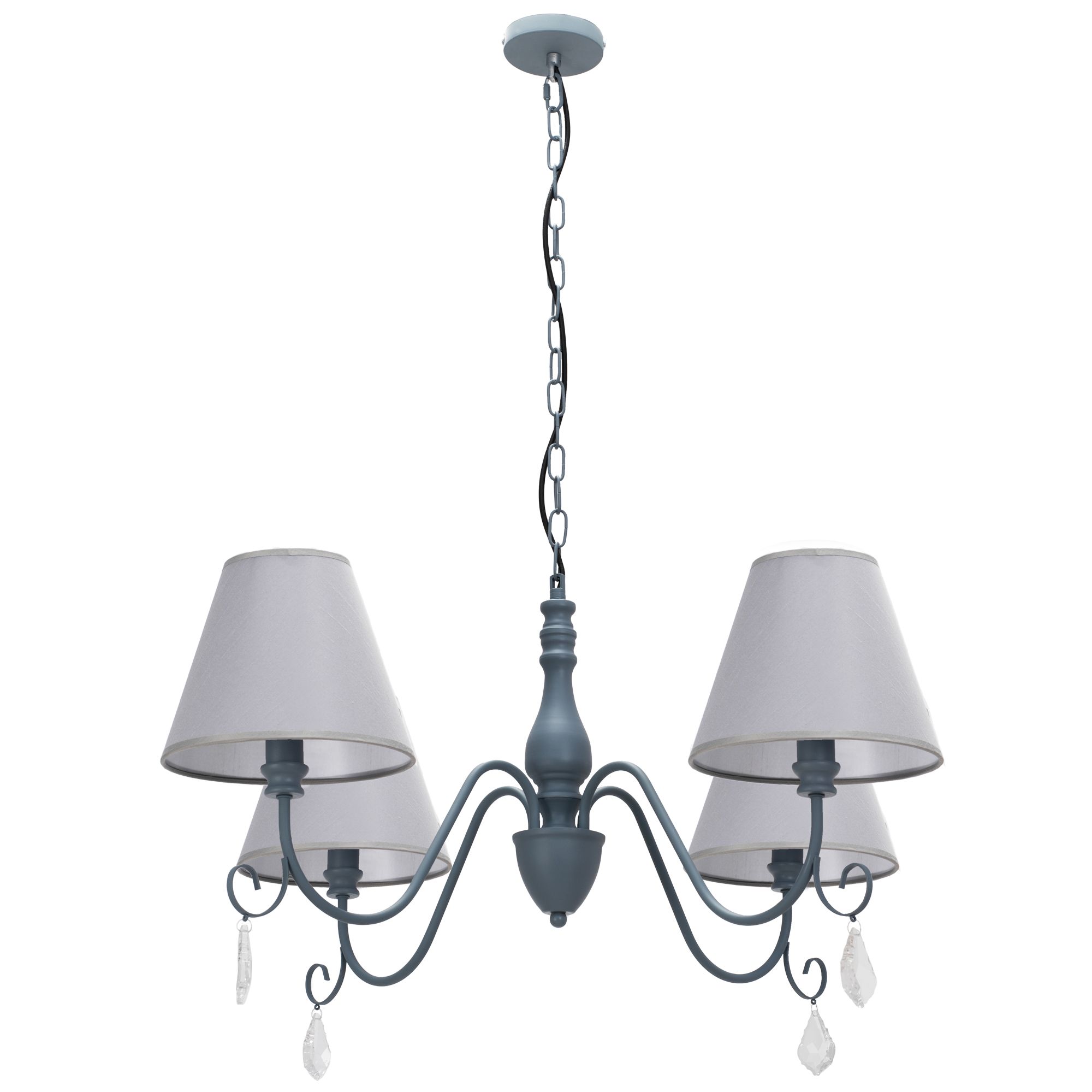 TOOLIGHT riippuvalaisin APP991-4CP Harmaa, 80x80x100cm
