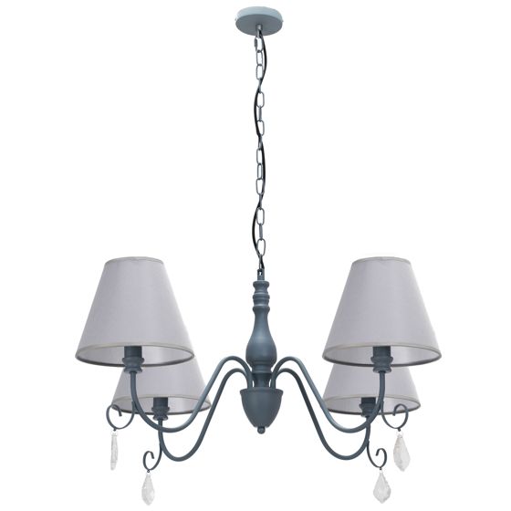 TOOLIGHT riippuvalaisin APP991-4CP Harmaa, 80x80x100cm