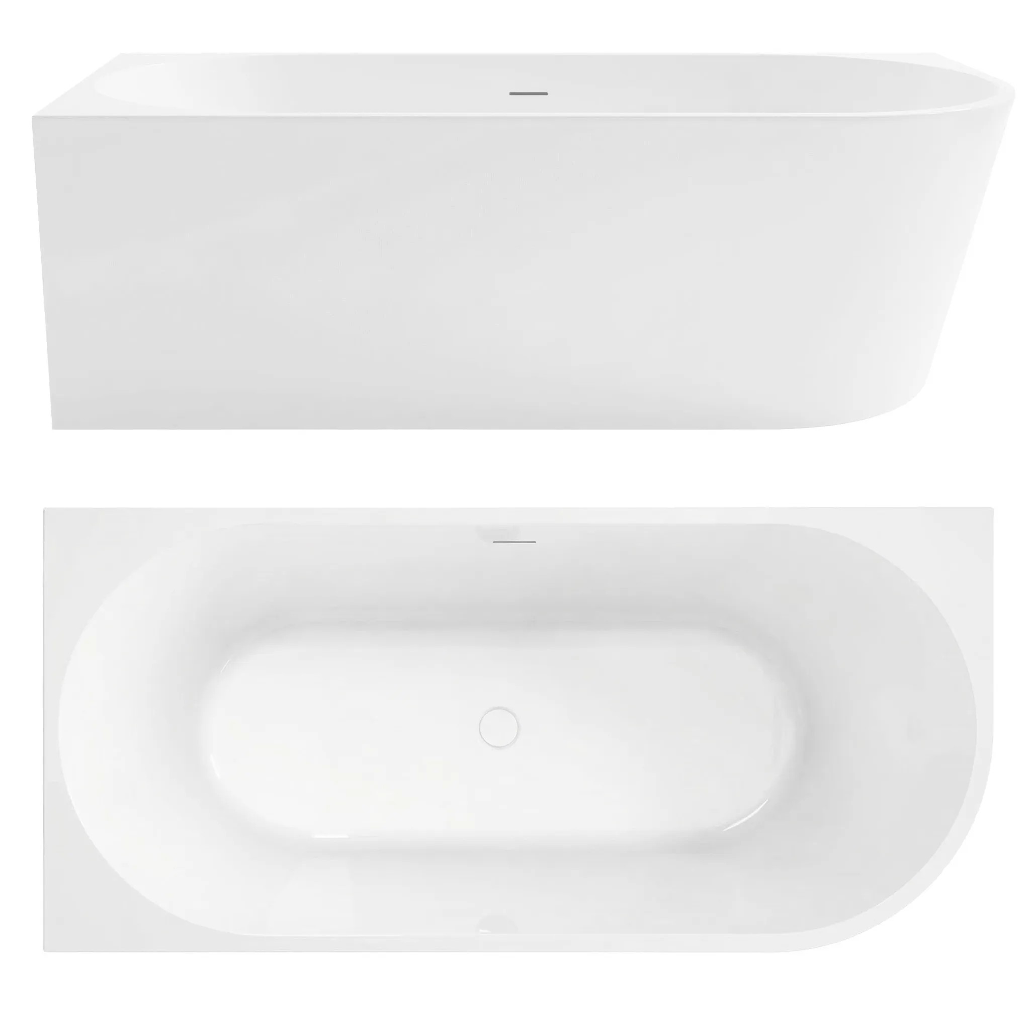 Rea kulma-amme Bellanto 170 vasen musta tulppa, 169X79, 5X58CM