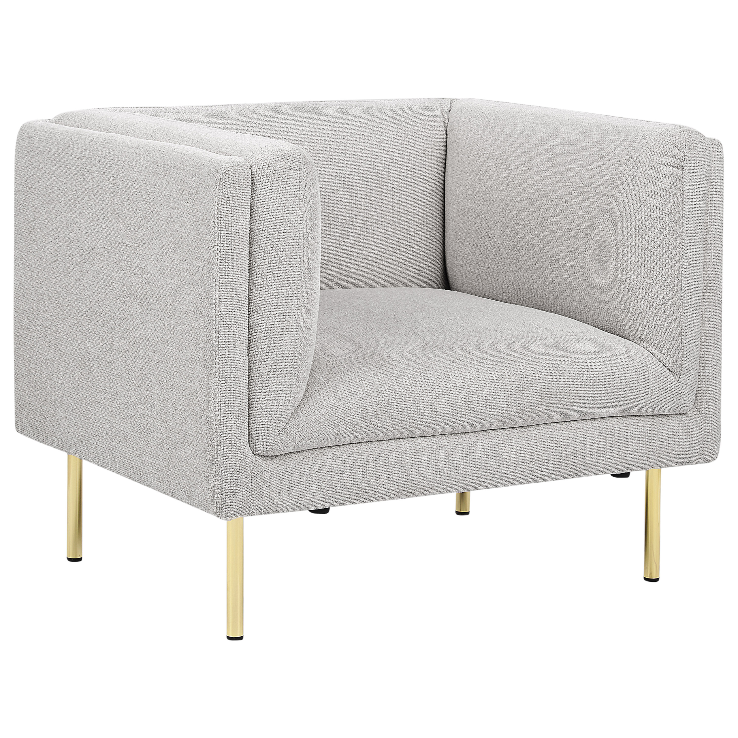 Nojatuoli MOEN kangas Vaaleanharmaa