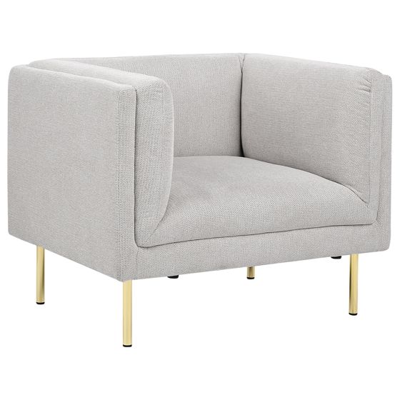 Nojatuoli MOEN kangas Vaaleanharmaa