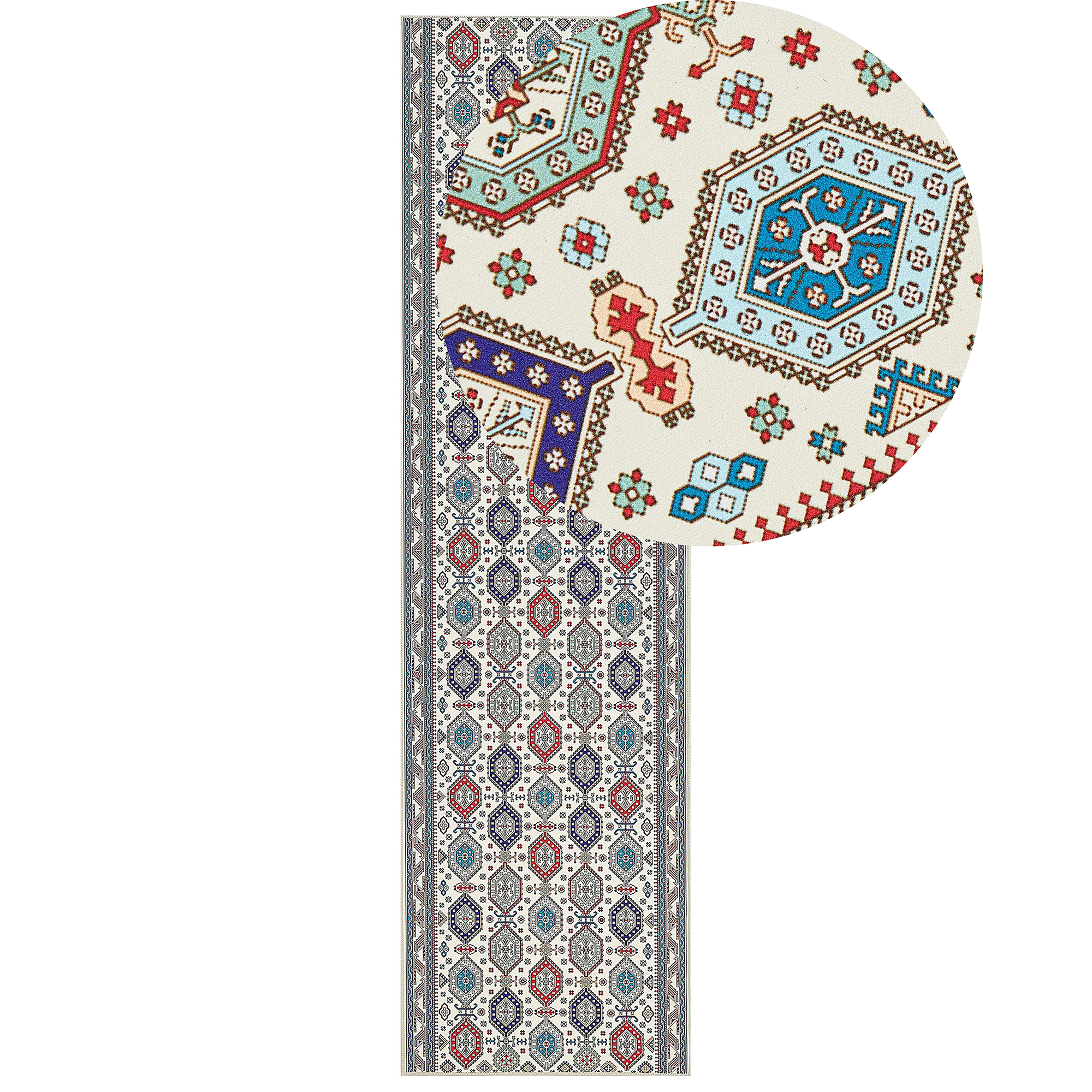 Matto HACILAR Monivärinen 80 x 300 cm