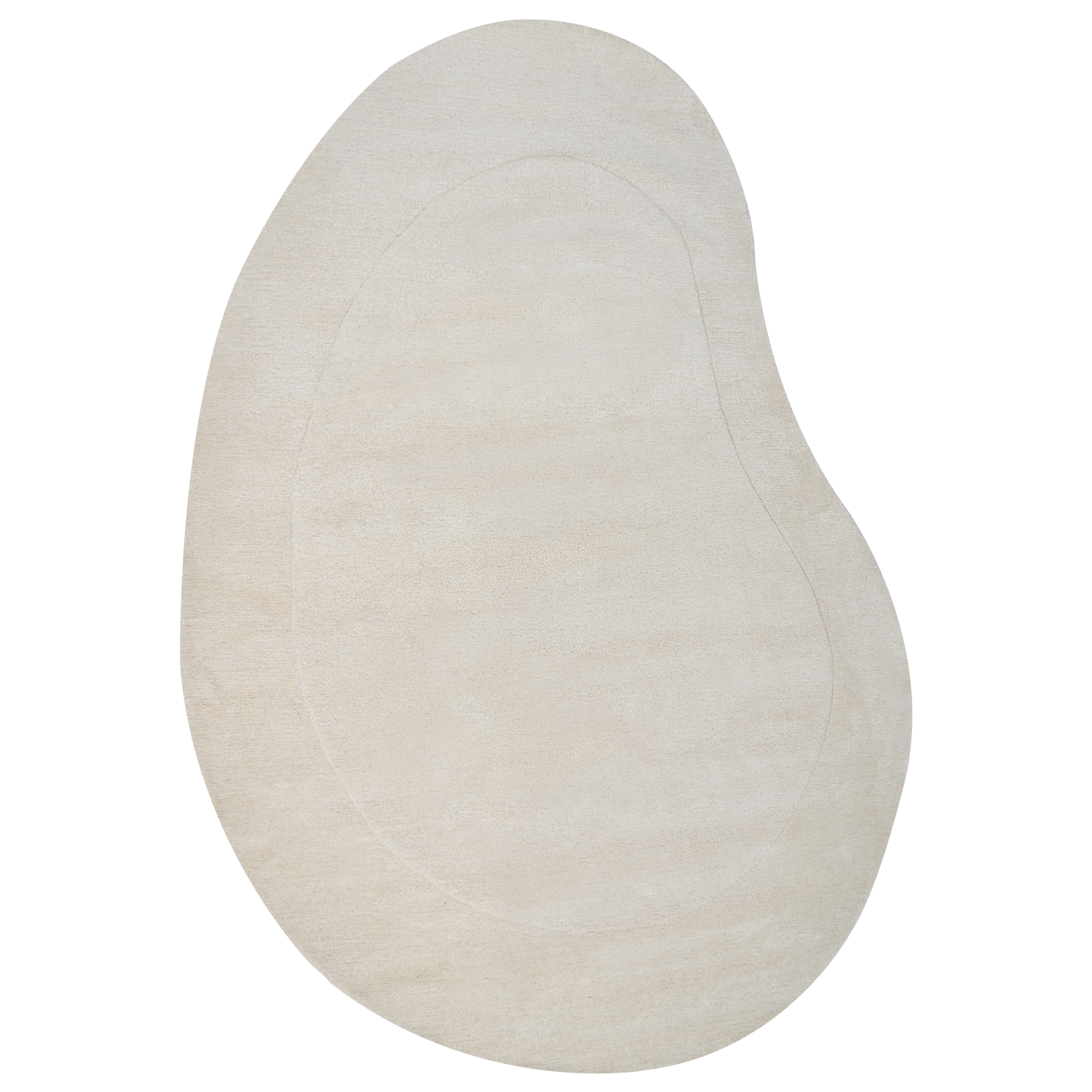 Matto MASSO Vaaleanbeige 160 x 230 cm Viskoosi