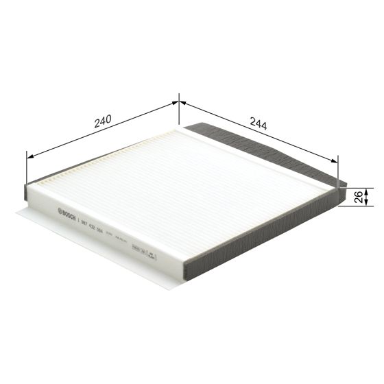 Bosch Ohjaamosuodatin 1987432064