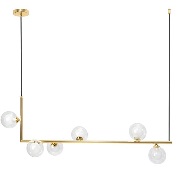 TOOLIGHT riippuva kattovalaisin APP690-6CP kulta, 90x90x106cm