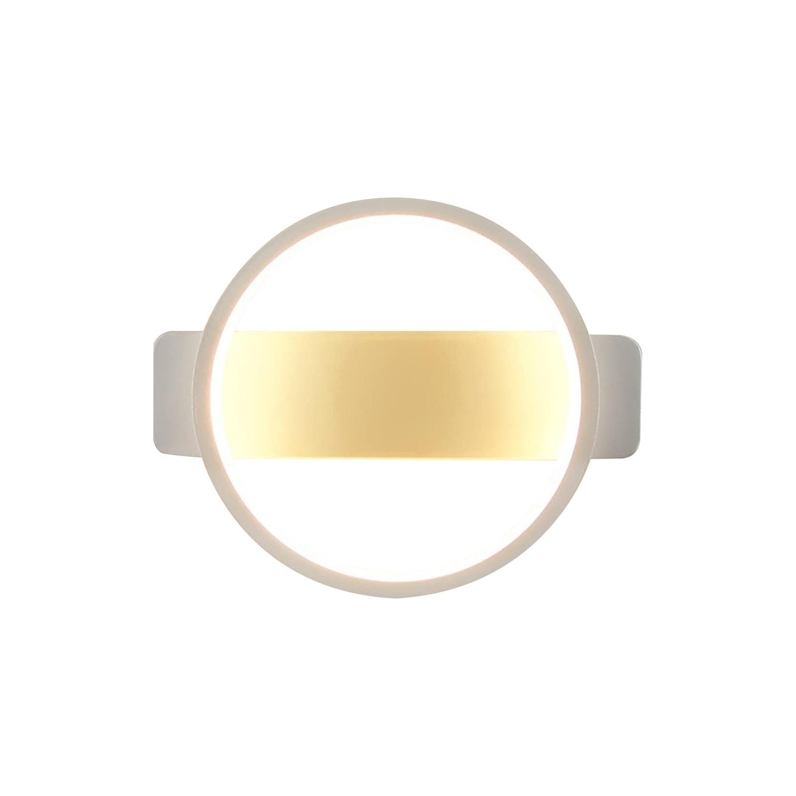 NETTLIFE Sisä-LED-seinävalaisin- Valkoinen, Moderni, Design-seinävalaisin, 7W, LämminValkoinen, 3000K