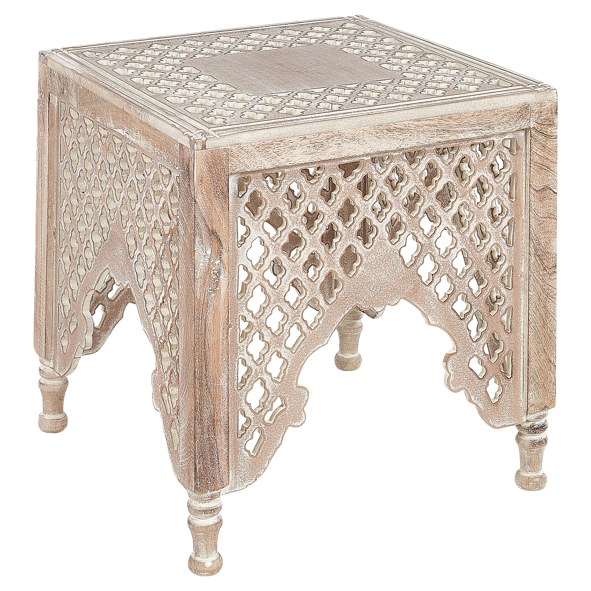 Sivupöytä KADMA mangopuu Vaaleanruskea