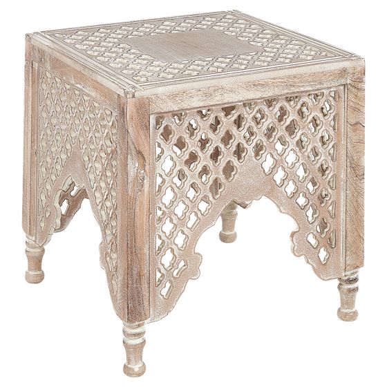 Sivupöytä KADMA mangopuu Vaaleanruskea