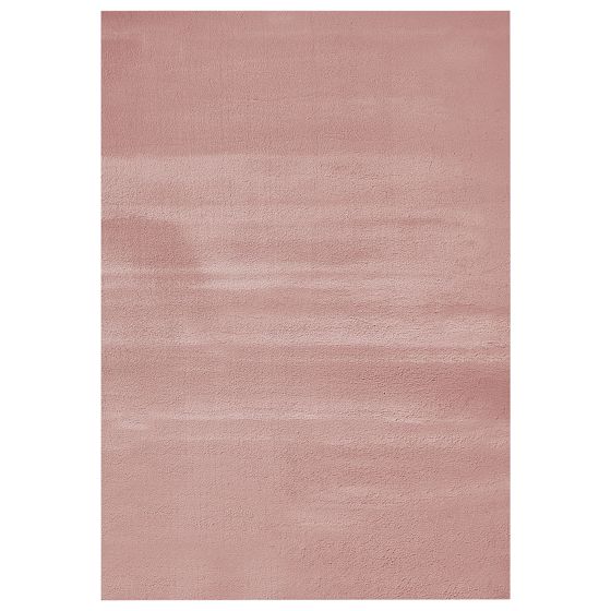 Tekoturkismatto MIRPUR Vaaleanpunainen 160 x 230 cm