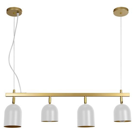TOOLIGHT riippuva kattovalaisin APP1030-4CP valkoinen, 74x10x20cm