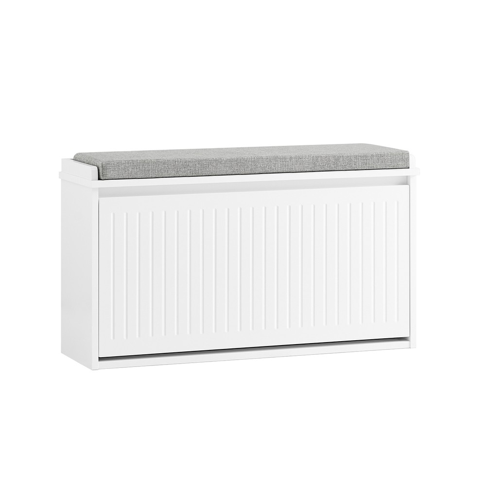 SoBuy Kestävä Kenkäkaappi luonnonmateriaaleista 155 kg kantavuus FSR98-L-W