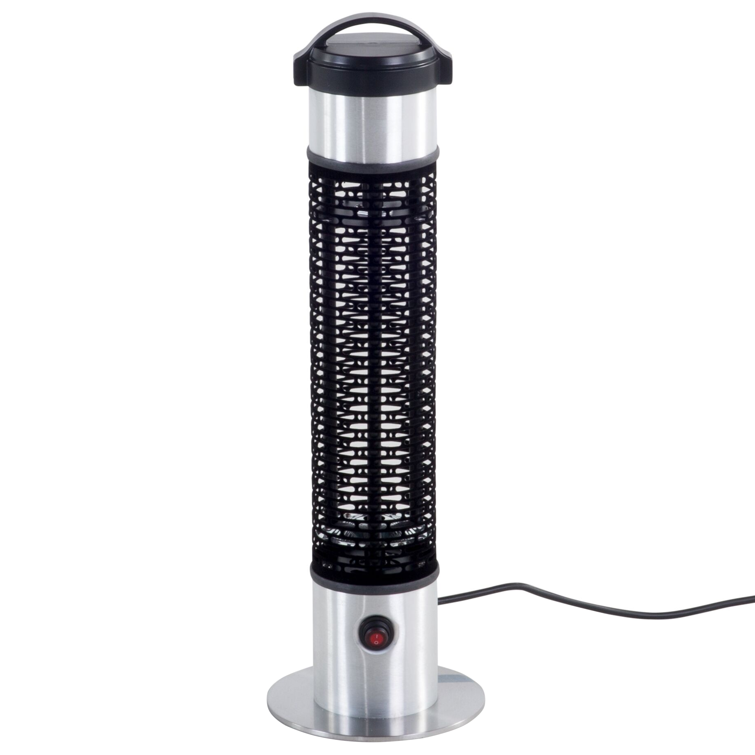 Vapaasti seisova infrapuna-terassilämmitin VEZUVIO 800 W Musta