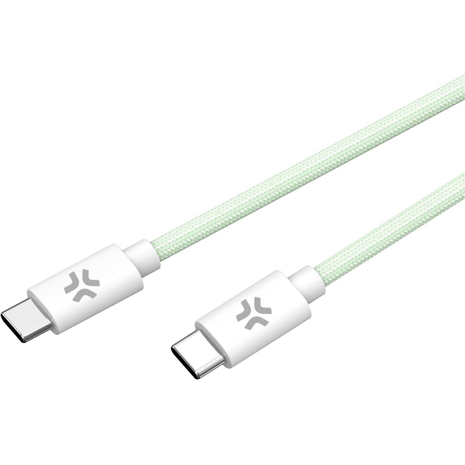 USB-C - USB-C-kaapeli 60 W 1,5 m Vihreä