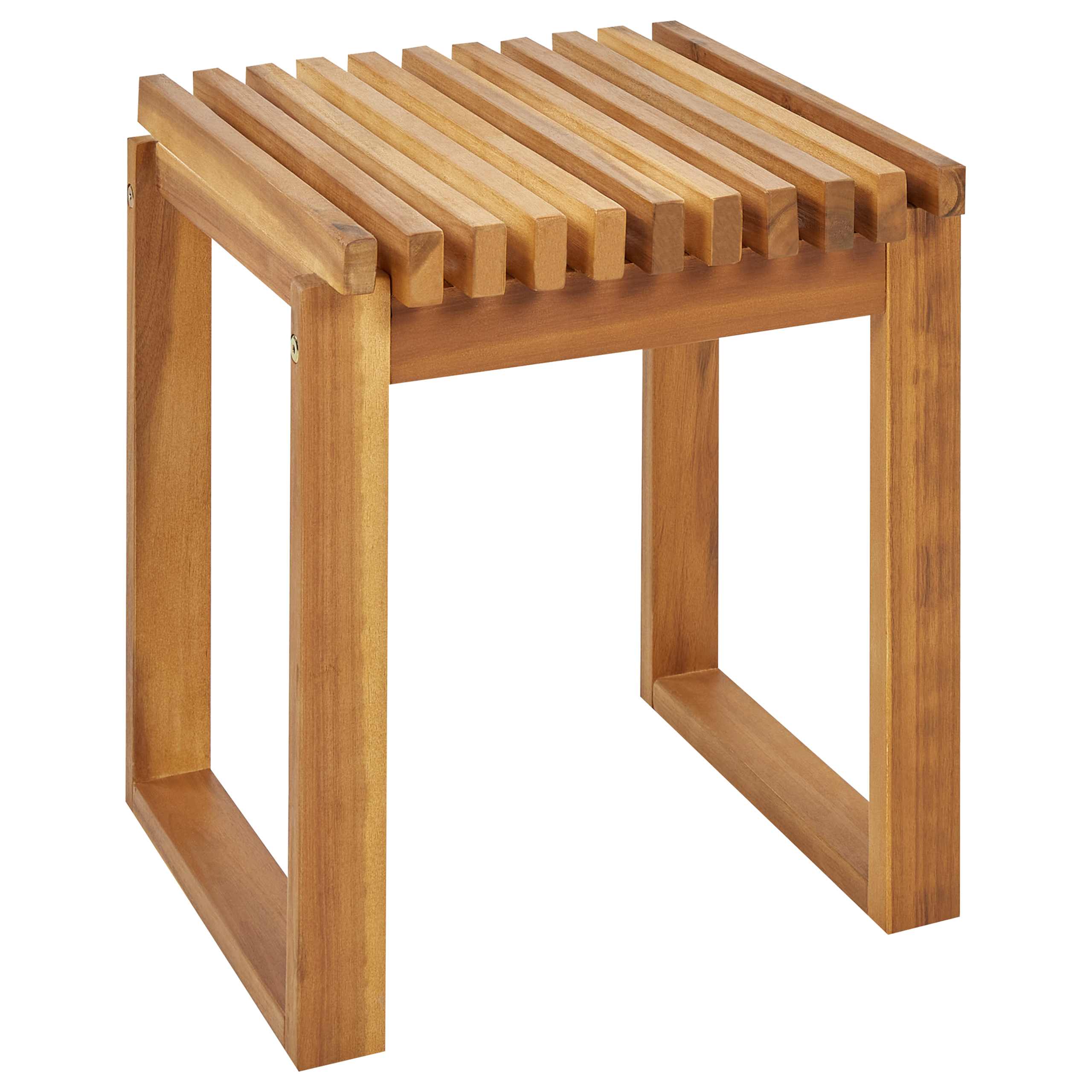 Ulkosivupöytä BELLANO 35 cm 40 cm Akaasia Ruskea