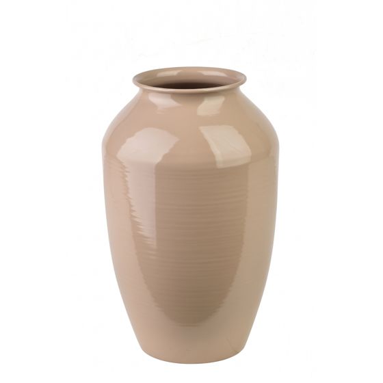 Maljakko metalli MONDEX ROGER 10x17x27 cm beige 1 kpl