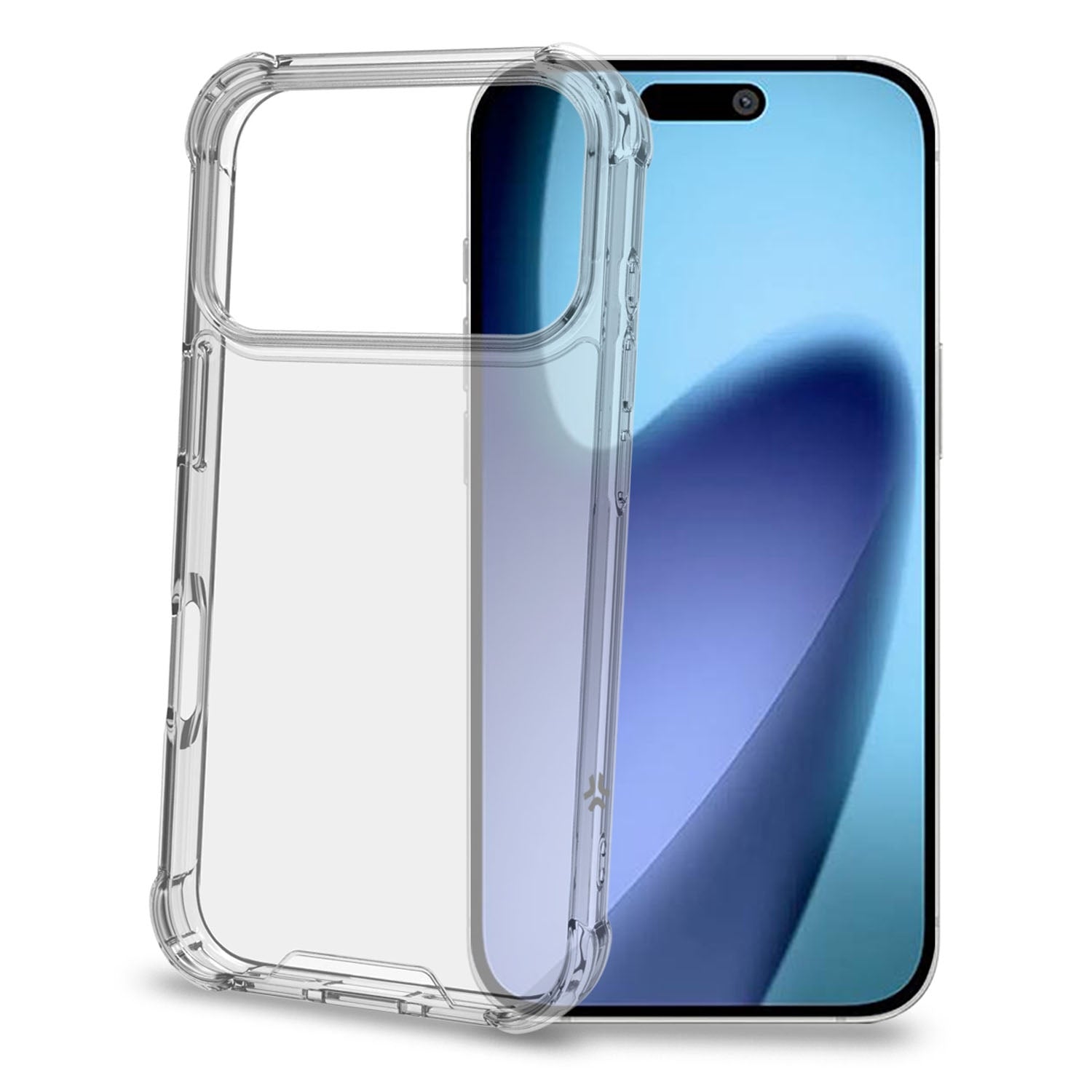 iPhone 17 Pro -kotelo, läpinäkyvä, iskunkestävä suoja