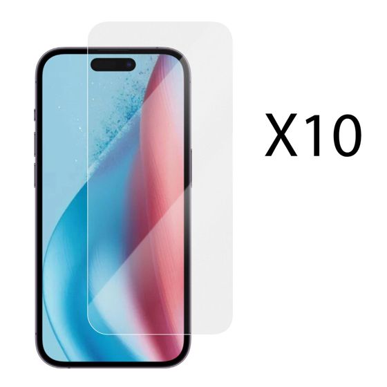 Näytönsuoja iPhone 16/15 Pro 10-pakkaus
