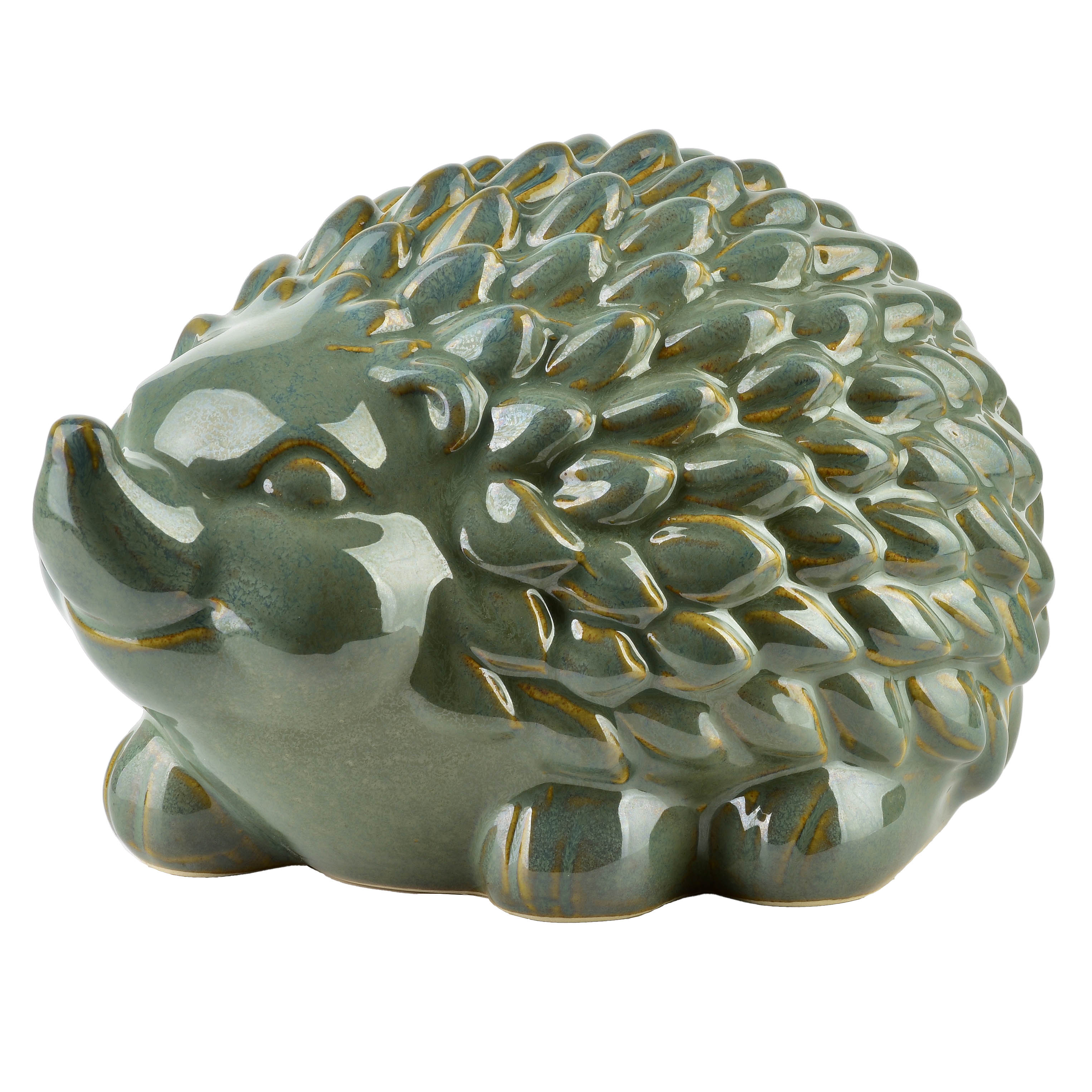 Siilihahmo keraaminen MAVE GREEN 23x16x14 cm vihreä 1 kpl