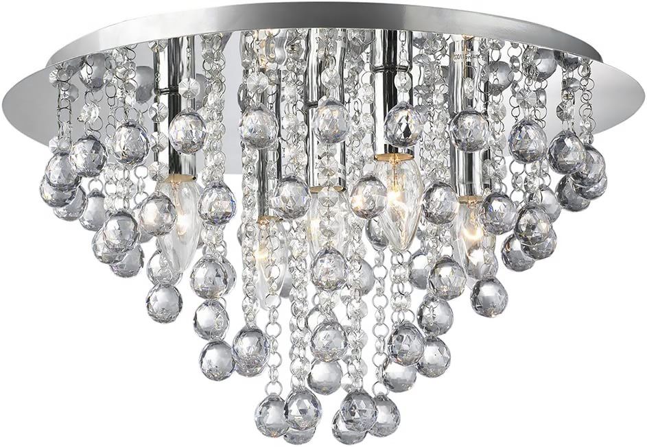 TOOLIGHT kattovalaisin APP514-5C ROUND läpinäkyvä