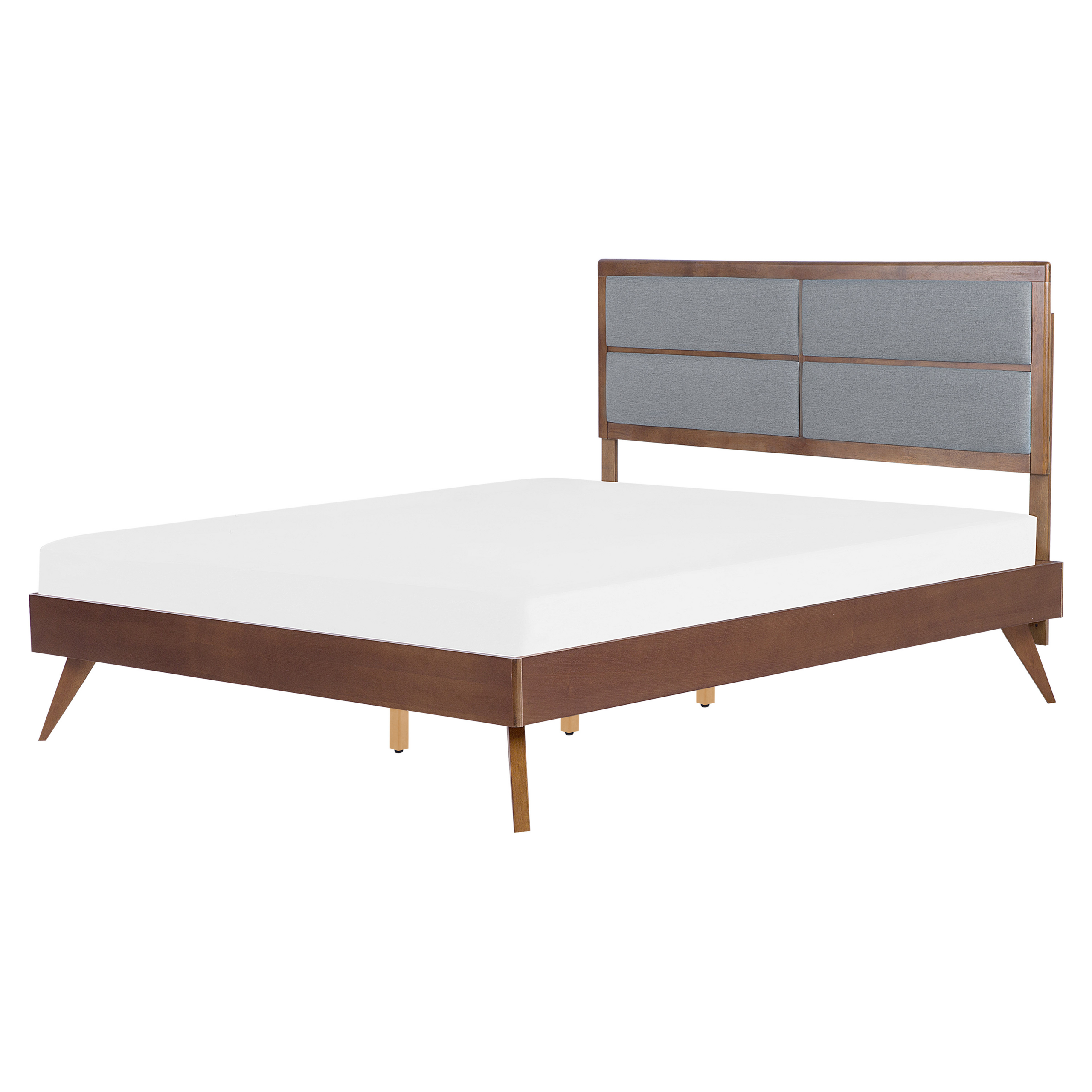 Sänky POISSY 160 x 200 cm Tumma saarni