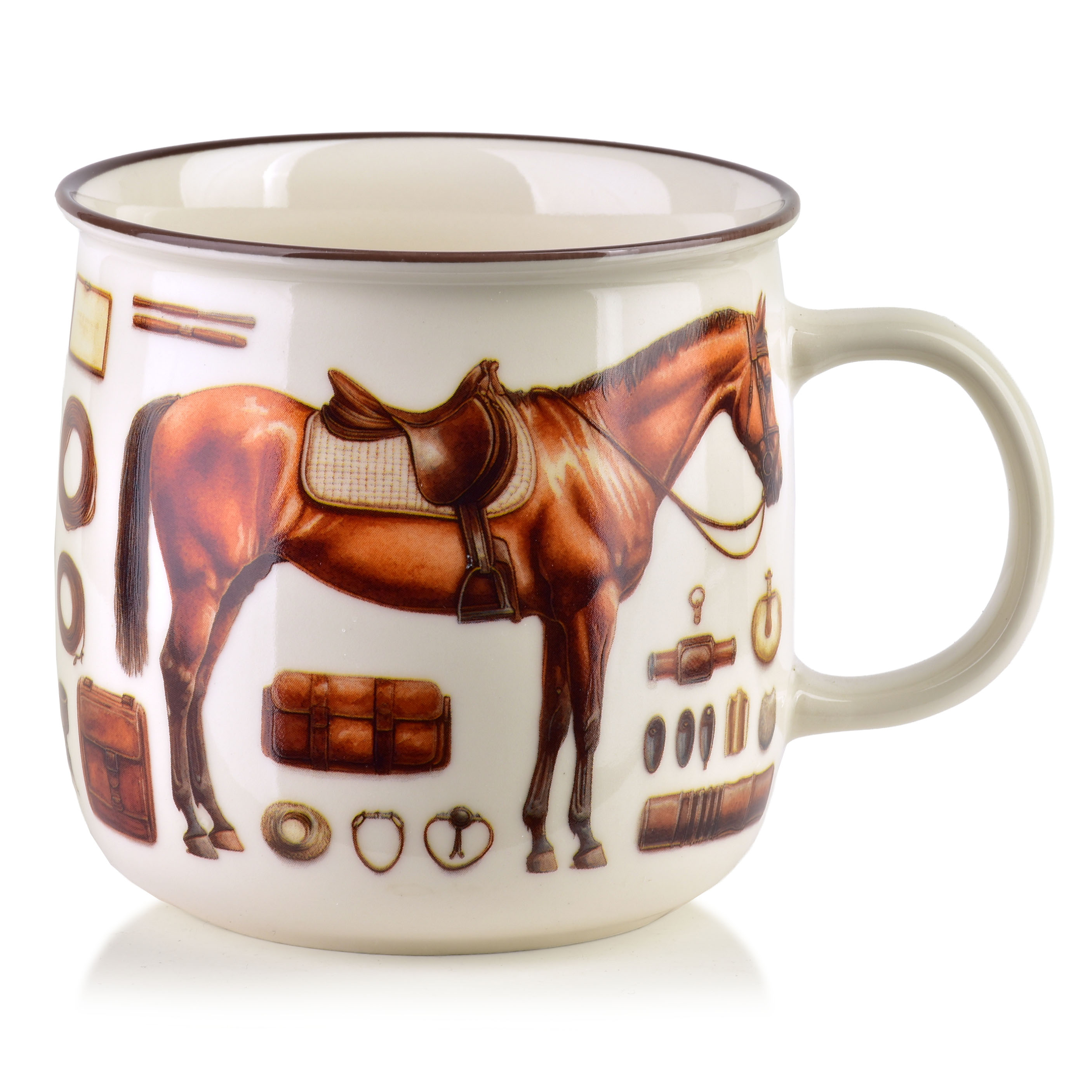 Muki keramiikka NORMAN 450 ml 9,6x13x9,3 cm moniväri 1 kpl