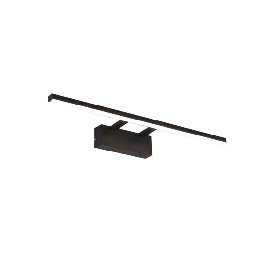 NETTLIFE musta,LED - peilivalaisin,60cm,moderni,4000K,kylpyhuoneen,seinäpeilivalaisin