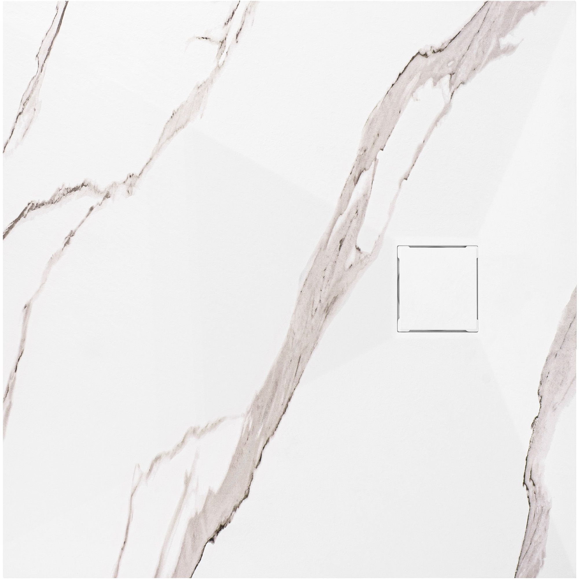 REA suihkuallas MAGNUM CARRARA 90x90 valkoinen