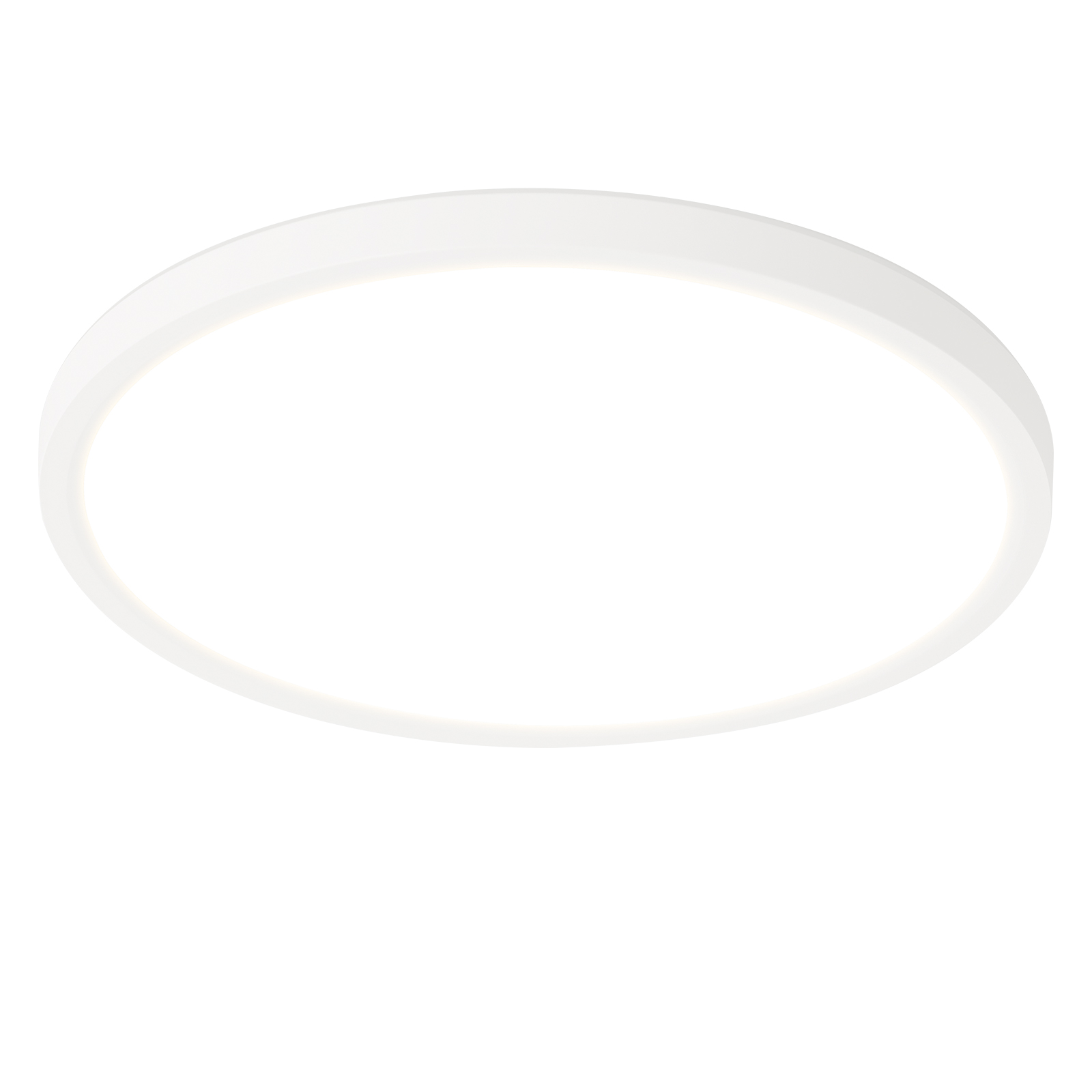 NETTLIFE litteä, LED-kattovalaisin, makuuhuoneeseen, musta, 18cm, 15W, ei-himmennettävä, lämminValkoinen, 3000K