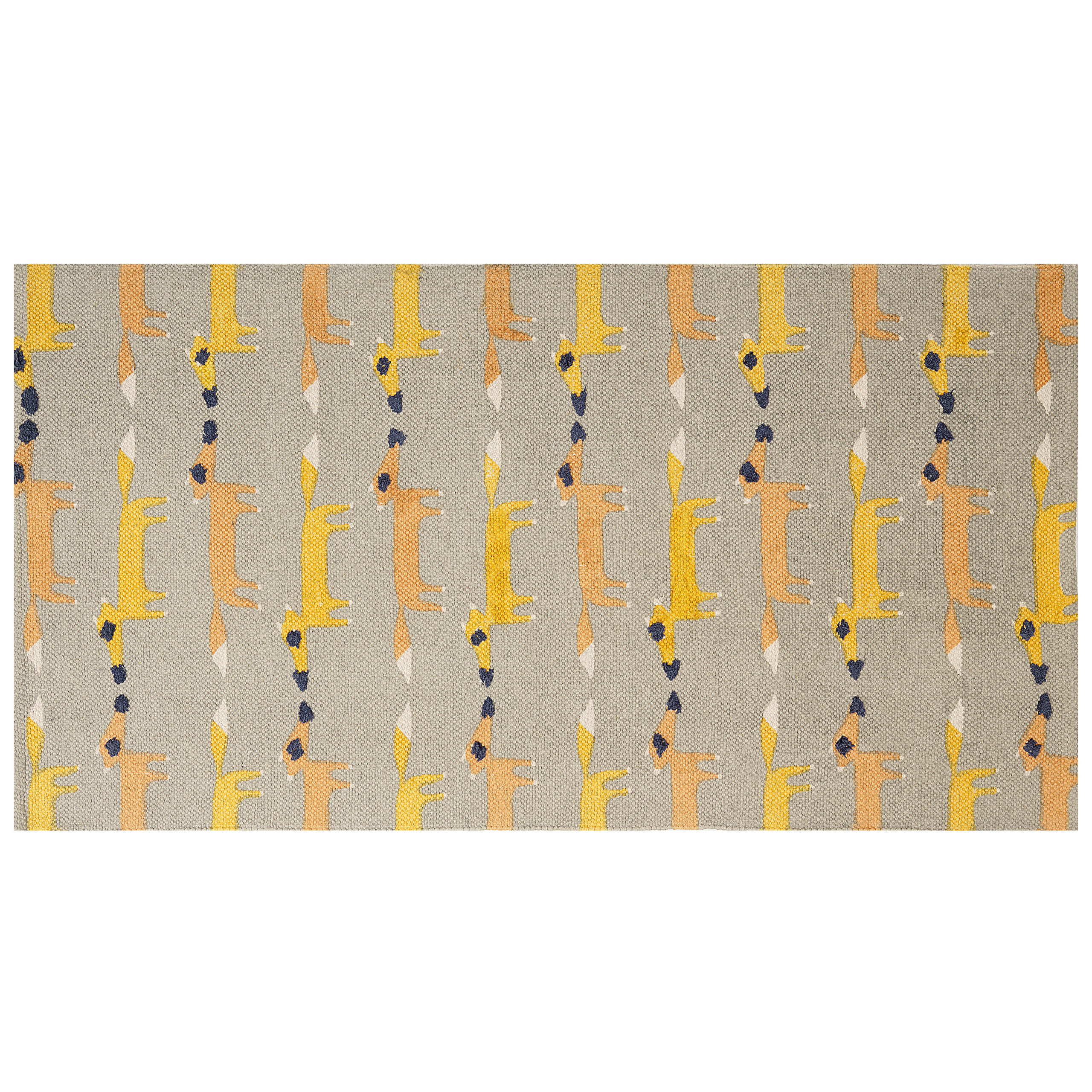 Lastenmatto BANKGO Harmaa 80 x 150 cm Puuvilla