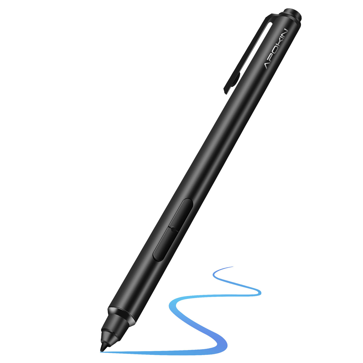 Microsoft Surface Slim -kosketuskynä klipsillä, ohut 1 mm:n tarkka kärki