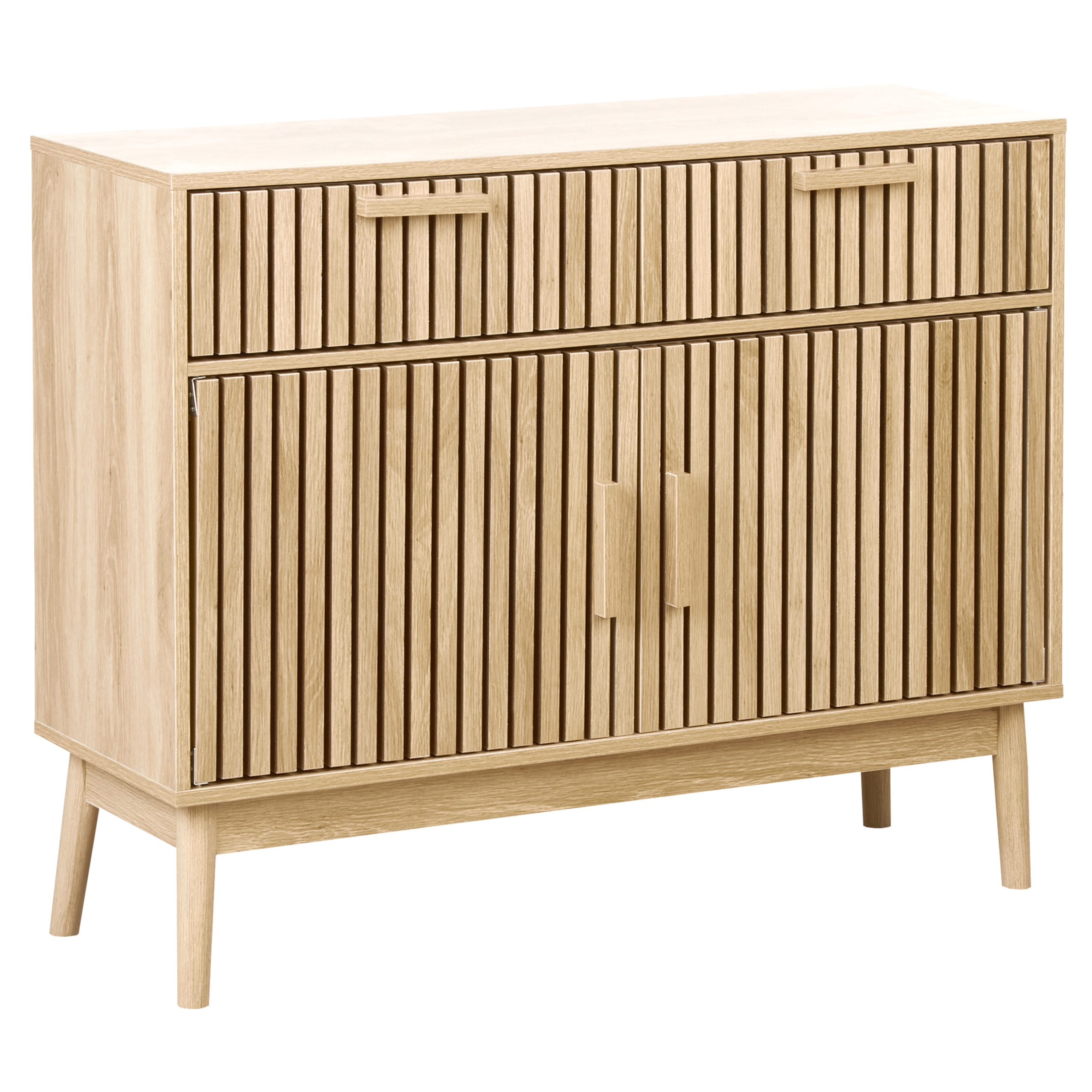 Senkki 2 ovella LYNWOOD Vaaleanruskea