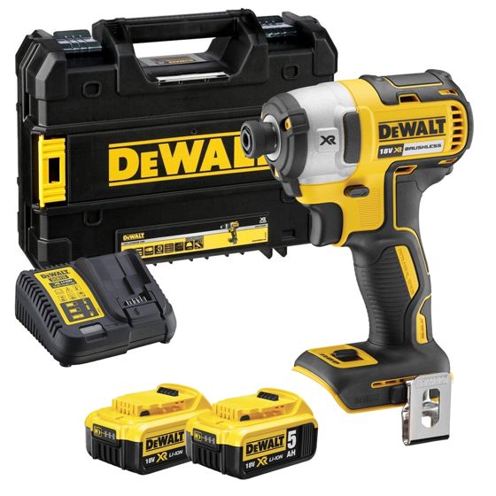 DeWalt DCF887P2 XR 18V -Iskuruuvinväännin 2x 5,0 Ah