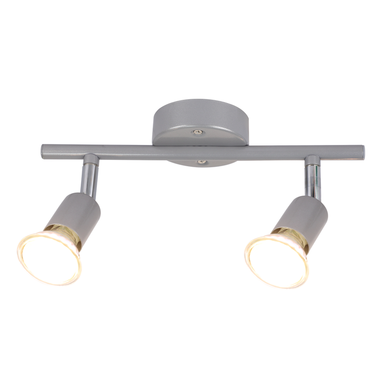 NETTLIFE säädettävä LED-kattospotti GU10 kattospottivalaisimet 2 lamppua teollinen olohuone