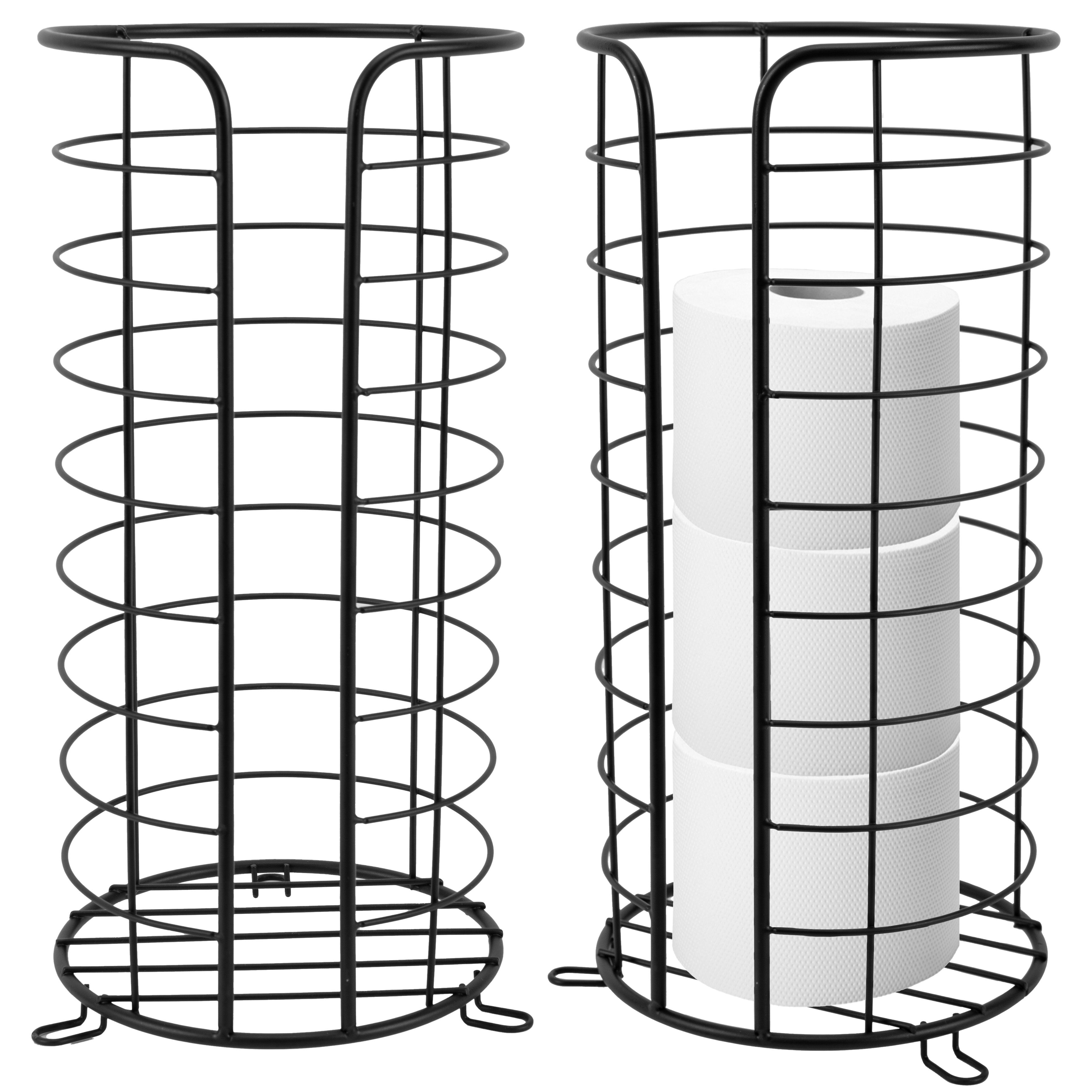 REA WC-paperiteline 322743A musta, 1,8X1,8X37CM