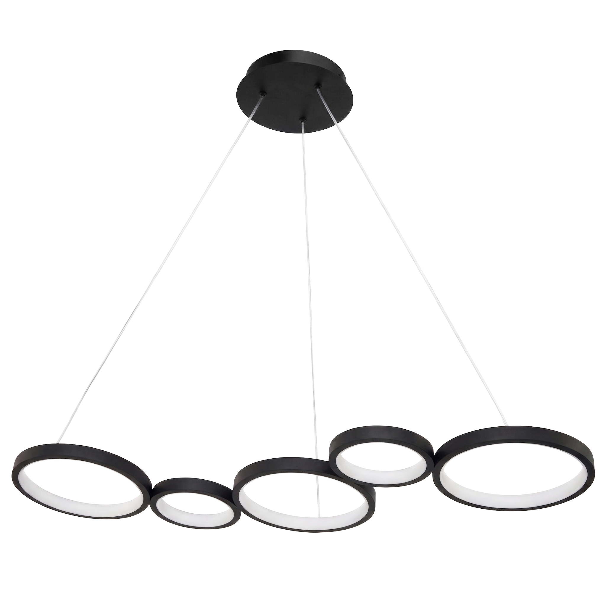 TOOLIGHT riippuvalaisin APP1923-CP Musta, 85x21x100cm