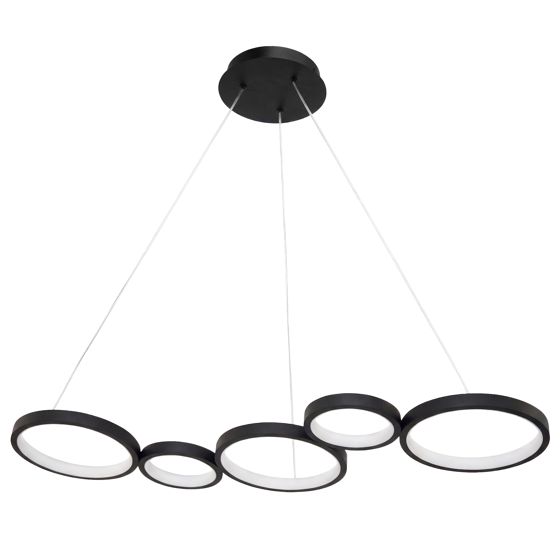 TOOLIGHT riippuvalaisin APP1923-CP Musta, 85x21x100cm