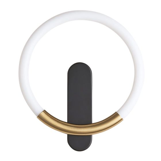 TOOLIGHT riippuvalaisin LHJ068-W musta, harjattu kulta, 28,5x25x5,5cm