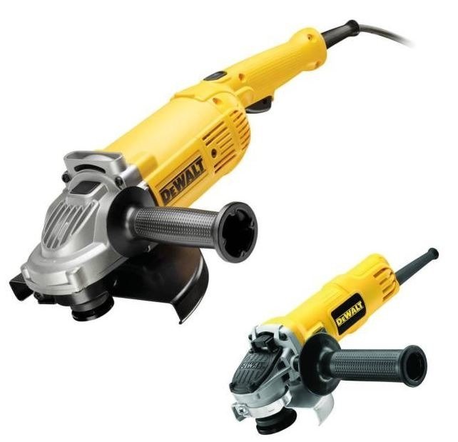 DeWalt DWE492DUO -Hiomakonesetti 125 mm + 230 mm
